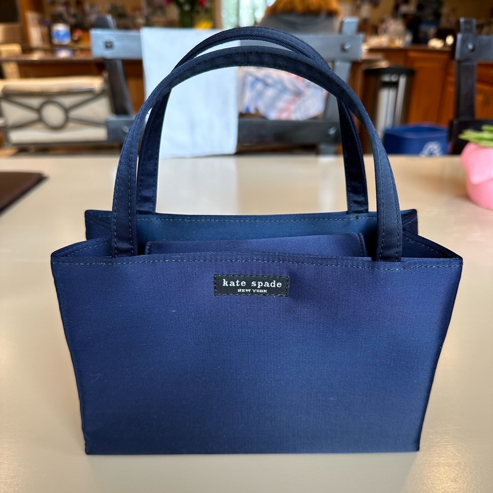 Kate Spade New York Navy Nylon Mini Tote